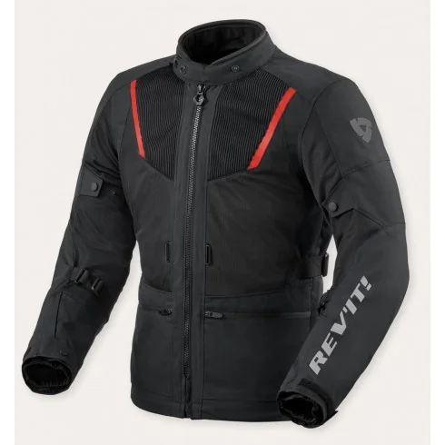 REV'IT Levante 2 H2O Tekstylna Kurtka Motocyklowa Szara