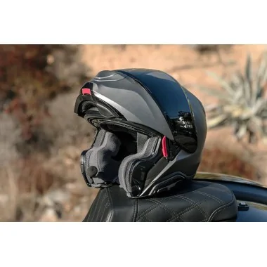 HJC RPHA91 Combust szczękowy kask motocyklowy czarno żółty MC3HSF