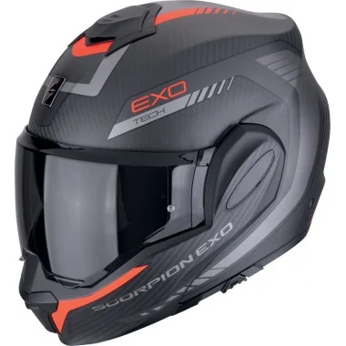 SCORPION EXO-TECH EVO CARBON Cosy szczękowy kask motocyklowy