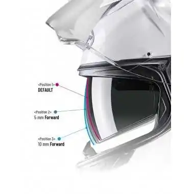 HJC i71 Simo integralny kask motocyklowy czarno czerwony