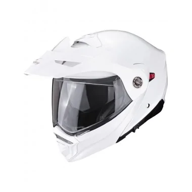 SCORPION ADX-2 szczękowy kask motocyklowy adventure biały połysk