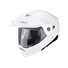 SCORPION ADX-2 szczękowy kask motocyklowy adventure biały połysk