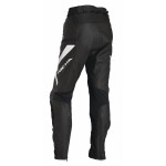 RICHA MUGELLO Męskie sportowe spodnie skórzane na motocykl sportowy biało/czarne