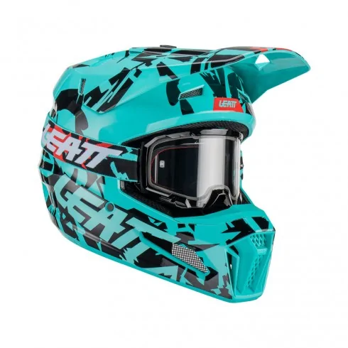 LEATT KIT MOTO 3.5 V25 FUEL offroadowy kask motocyklowy z goglami Vizion 3.5 LEATT KIT MOTO 3.5 V25 FUEL offroadowy kask motocyklowy z goglami Vizion 3.5