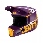 LEATT KIT MOTO 3.5 V25 INDIGO offroadowy kask motocyklowy z goglami Vizion 3.5 LEATT KIT MOTO 3.5 V25 INDIGO offroadowy kask motocyklowy z goglami Vizion 3.5