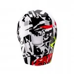 LEATT KIT MOTO 3.5 V25 ZEBRA offroadowy kask motocyklowy z goglami Vizion 3.5