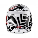 LEATT KIT MOTO 3.5 V25 ZEBRA offroadowy kask motocyklowy z goglami Vizion 3.5