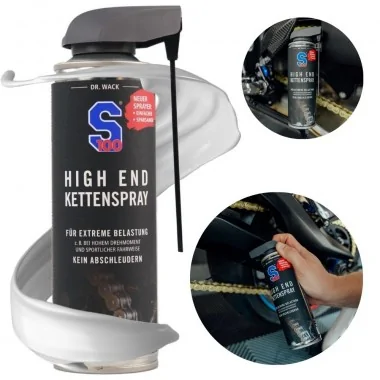 S100 High End Kettenspray Smar Do Łańcucha W Sprayu 300ml