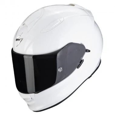 SCORPION EXO-491 integralny kask motocyklowy biały połysk