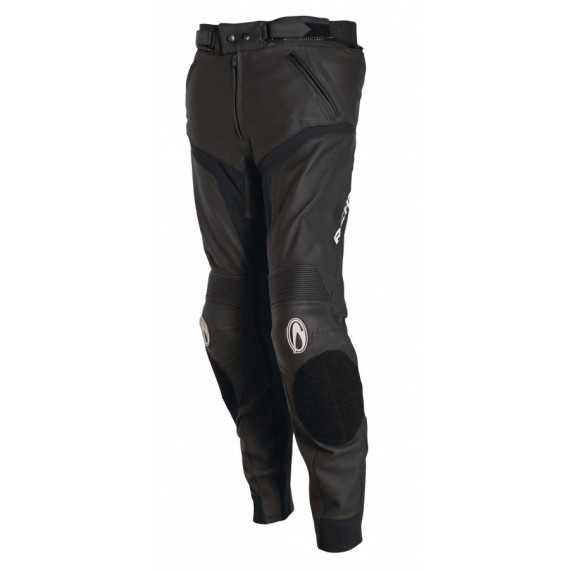 RICHA MUGELLO Męskie sportowe spodnie skórzane na motocykl sportowy czarne