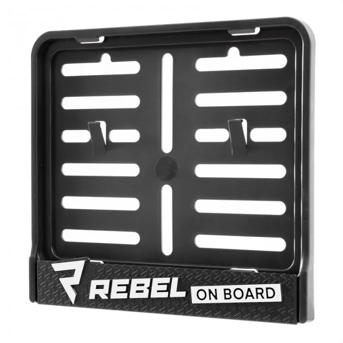 REBELHORN Rebel On Board Ramka Na Rejestrację Motocykla