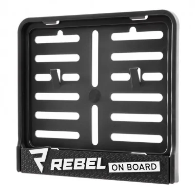 REBELHORN Rebel On Board Ramka Na Rejestrację Motocykla