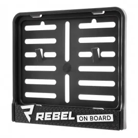 REBELHORN Rebel On Board Ramka Na Rejestrację Motocykla