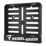 REBELHORN Rebel On Board Ramka Na Rejestrację Motocykla