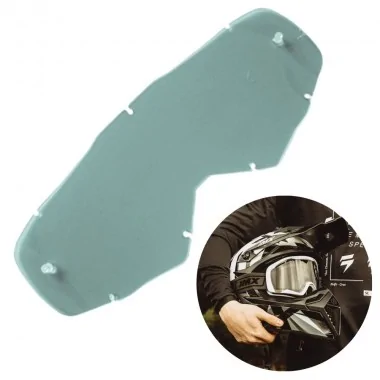 IMX Szyba Do Gogli iMX Racing Dust Smoke Anti-Fog Anti-Scratch z Pinami Tear-Off