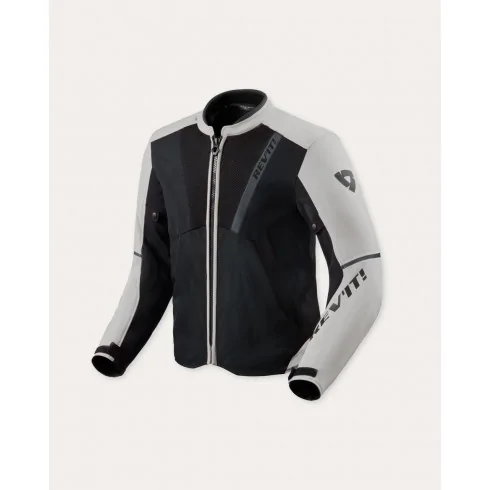 REV'IT GT-R 4 Air letnia tekstylna kurtka motocyklowa czarno szara REV'IT GT-R 4 Air letnia tekstylna kurtka motocyklowa czarno szara