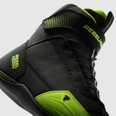 REBELHORN Swift krótkie miejskie buty motocyklowe żółte fluo