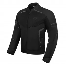SECA SUMMER WAY tekstylna kurtka motocyklowa czarna