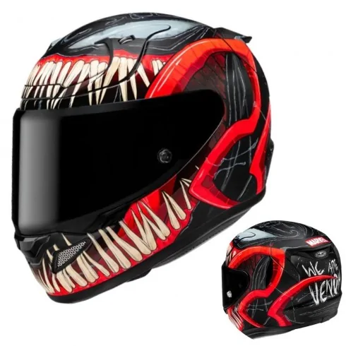 HJC RPHA12 Venom 3 Marvel integralny kask motocyklowy HJC RPHA12 Venom 3 Marvel integralny kask motocyklowy