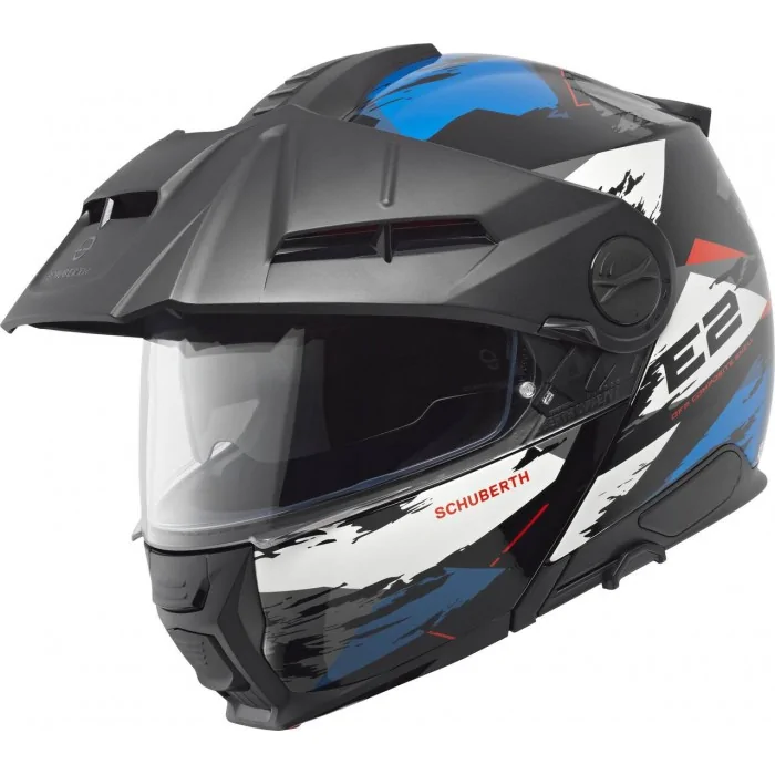 Schuberth E2 Trail Blue szczękowy kask motocyklowy