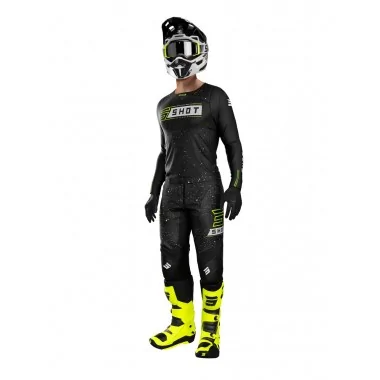 SHOT Contract Art offroadowa koszulka motocyklowa czarna