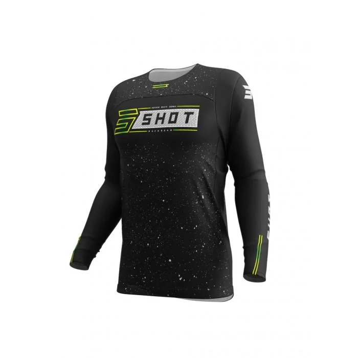 SHOT Contract Art offroadowa koszulka motocyklowa czarna