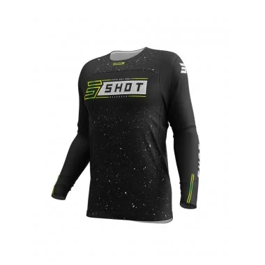 SHOT Contract Art offroadowa koszulka motocyklowa czarna