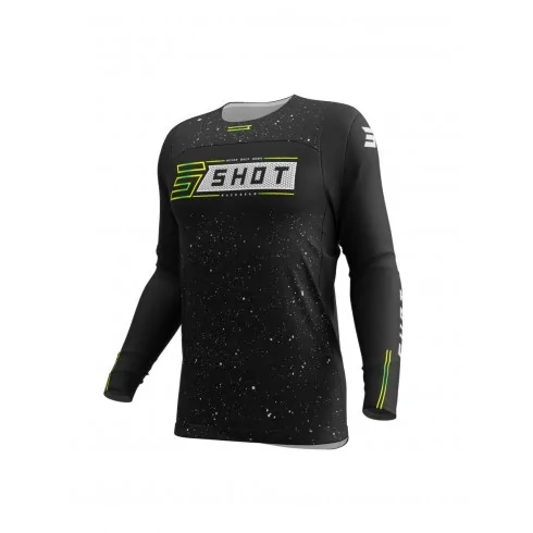 SHOT Contract Art offroadowa koszulka motocyklowa czarna