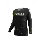 SHOT Contract Art offroadowa koszulka motocyklowa czarna