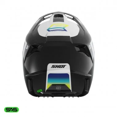 SHOT Speed Hybrid offroadowy kask motocyklowy Quad Motocross żółty fluo połysk