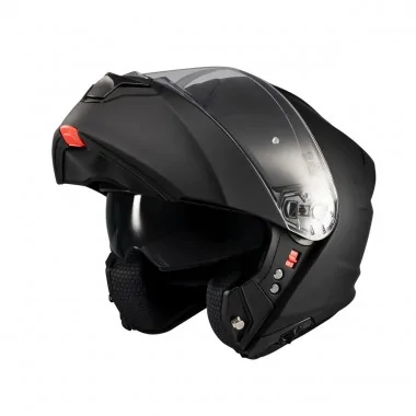 MT Genesis SV Pure A1 szczękowy kask motocyklowy z blendą czarny mat