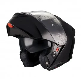 MT Genesis SV Pure A1 szczękowy kask motocyklowy z blendą czarny połysk