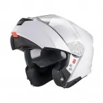 MT Genesis SV Pure A0 szczękowy kask motocyklowy z blendą biały połysk