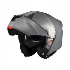 MT Genesis SV Pure A12 szczękowy kask motocyklowy z blendą szary połysk