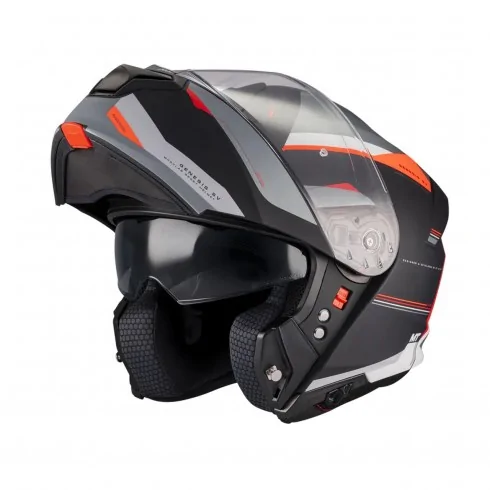 MT Genesis SV raccoon B5 szczękowy kask motocyklowy z blendą mat