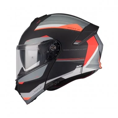 MT Genesis SV raccoon B5 szczękowy kask motocyklowy z blendą mat