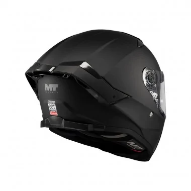 MT Thunder 4 SV Pure A1 W kask motocyklowy z blendą czarny mat