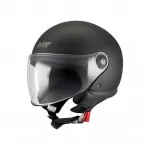 MT Helmets STREET S Jet Pure A1 otwarty kask motocyklowy czarny mat