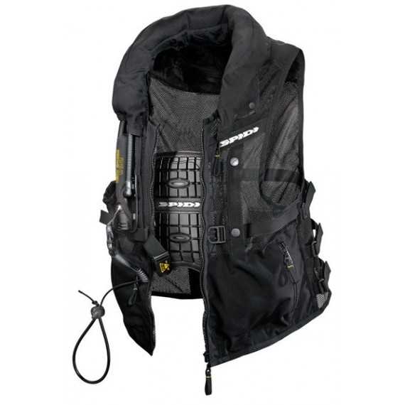 SPIDI T152 Neck DPS Vest Kamizelka z poduszką powietrzną czarna