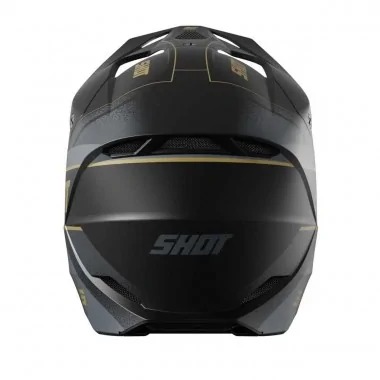 SHOT FURIOUS Dust Gold Matt offroadowy kask motocyklowy Quad Motocross złoty mat