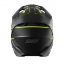 SHOT FURIOUS Dust Neon Yellow offroadowy kask motocyklowy Quad Motocross żółty fluo
