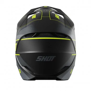 SHOT FURIOUS Dust Neon Yellow offroadowy kask motocyklowy Quad Motocross żółty fluo