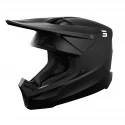 SHOT FURIOUS Solid Black offroadowy kask motocyklowy Quad Motocross