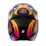 SHOT FURIOUS KID MIAMI ORANGE GLOSSY dziecięcy offroadowy kask motocyklowy Quad Motocross pomarańczowy połysk