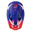 SHOT FURIOUS KID BEAST BLUE RED GLOSSY dziecięcy offroadowy kask motocyklowy Quad Motocross połysk