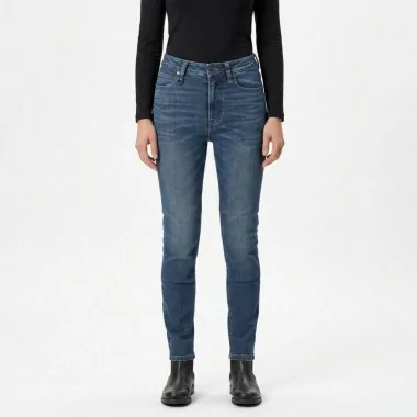 SPIDI J-Fit Superslim Lady damskie jeansowe spodnie motocyklowe niebieskie