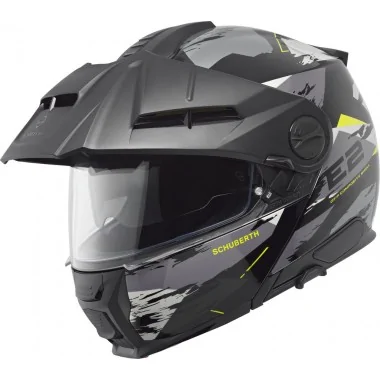 Schuberth E2 Trail Yellow szczękowy kask motocyklowy żółty