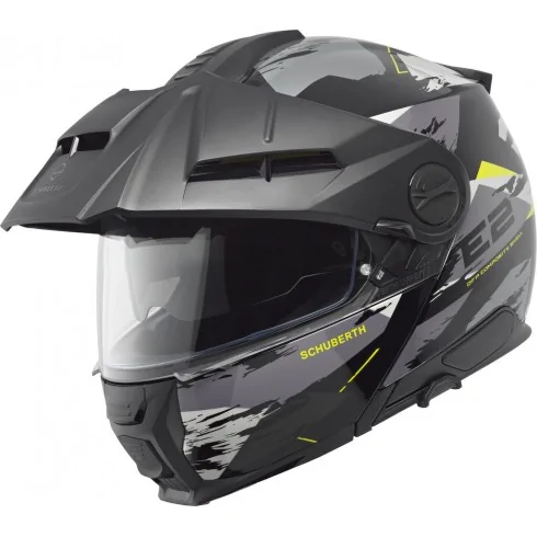 Schuberth E2 Trail Yellow szczękowy kask motocyklowy żółty