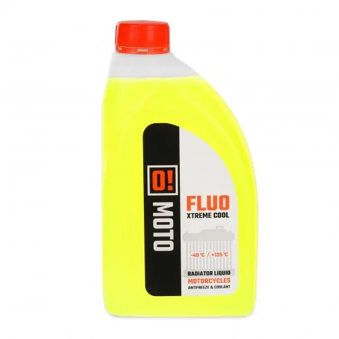 OMOTO PŁYN DO CHŁODNIC 1L O! FLUO XTREME COOL +135 GOTOWY DO UŻYCIA