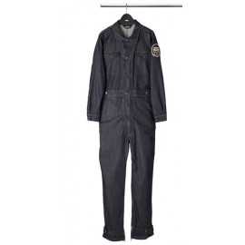 SPIDI ORIGINALS T213 Originals Suit Man 022 Bawełniany kombinezon motocyklowy czarno-szary